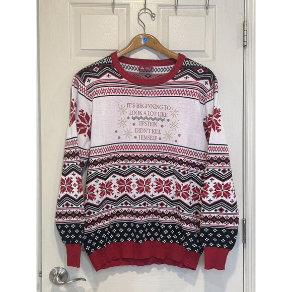 Ugly Christmas Sweater (it’s Beginning‎ To Look A lot…) Size 2XL - Picture 1 of 4